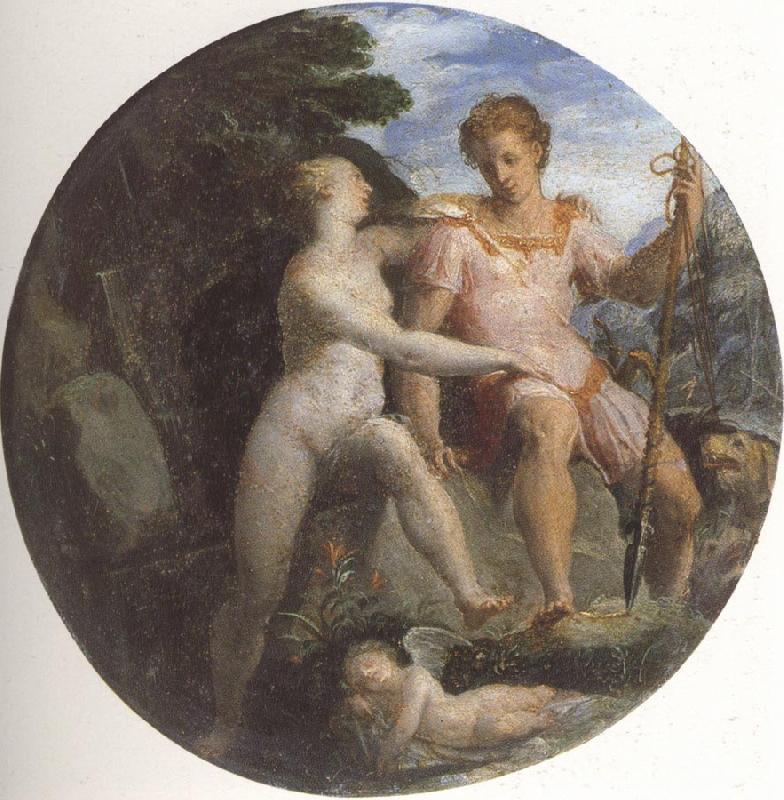 Girolamo Macchietti Venus and Adonis